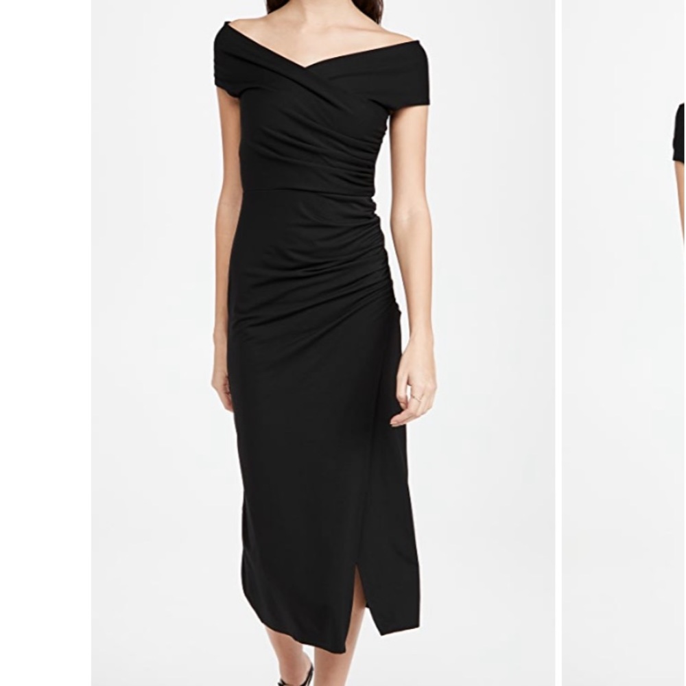 Reformation “Cormac” dress  black size L